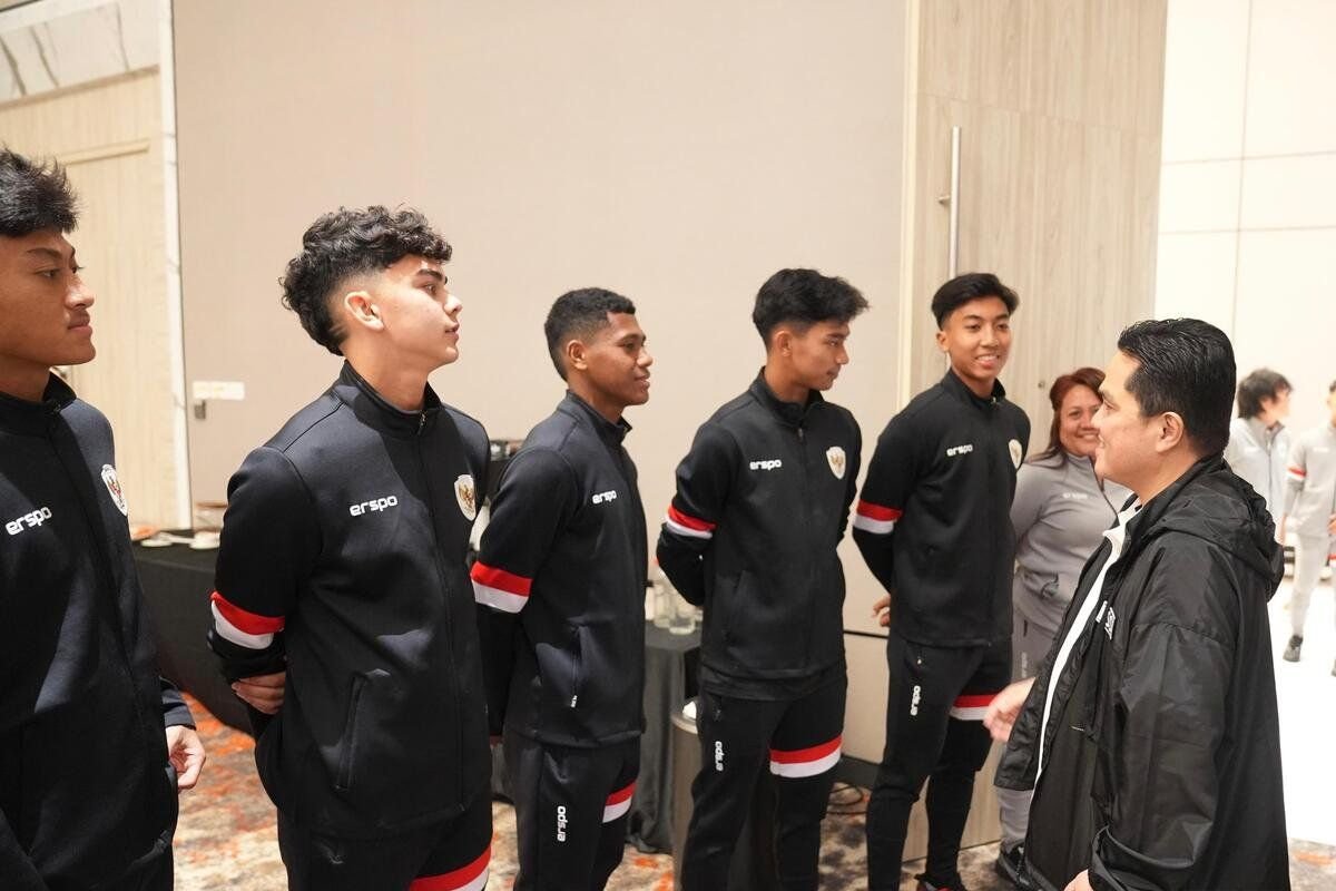 Berikan yang Terbaik Demi Piala Dunia: Pesan Erick Thohir Usai Lepas Timnas U-17