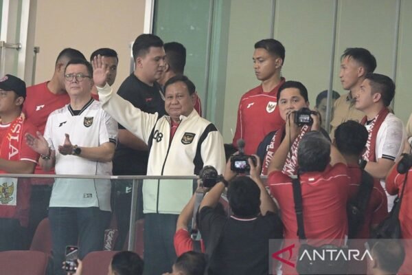TImnas Disemarakkan Kehadiran Presiden Prabowo di GBK